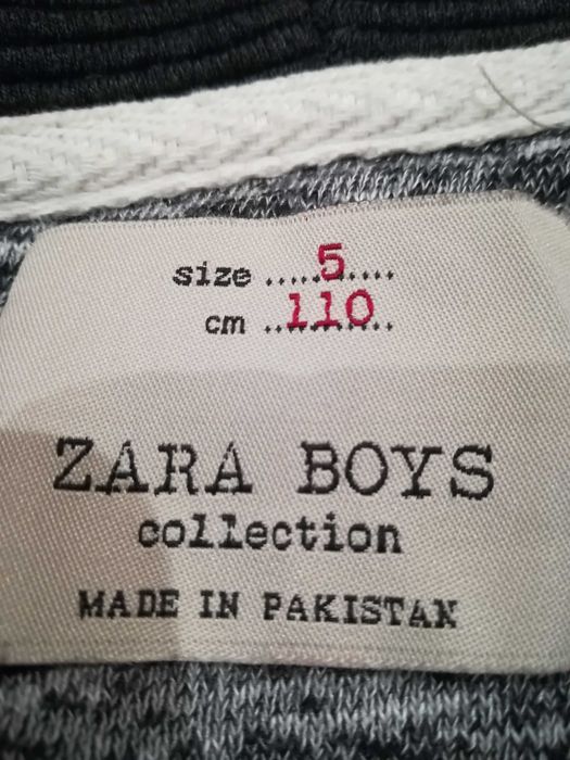Casaco Zara para menino 5 anos