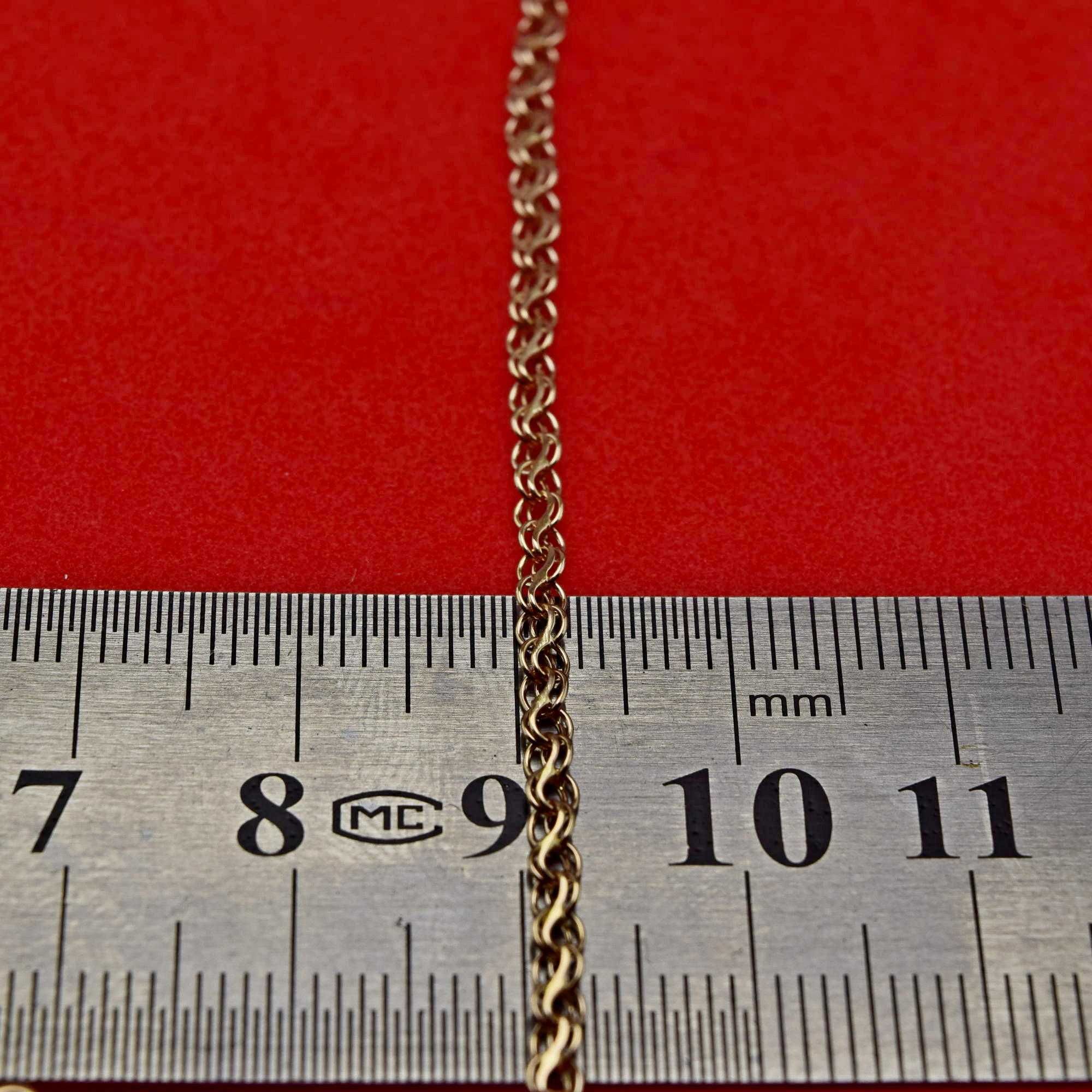 Золотая цепочка цепь Золотий ланцюг 4,74 гр, 50 см Золото 585
