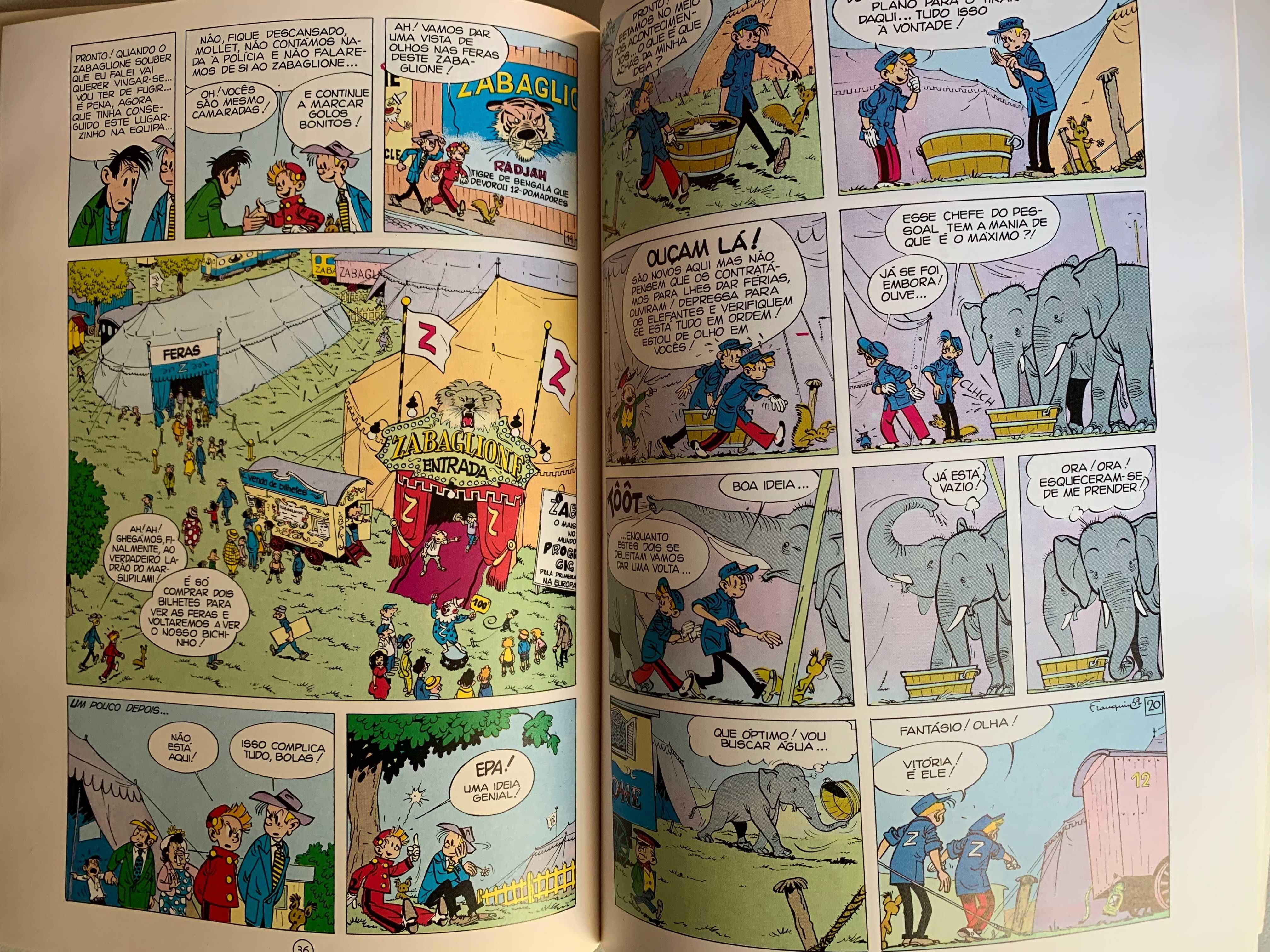 [BD] Spirou e Fantásio: Os Ladrões do Marsupilami