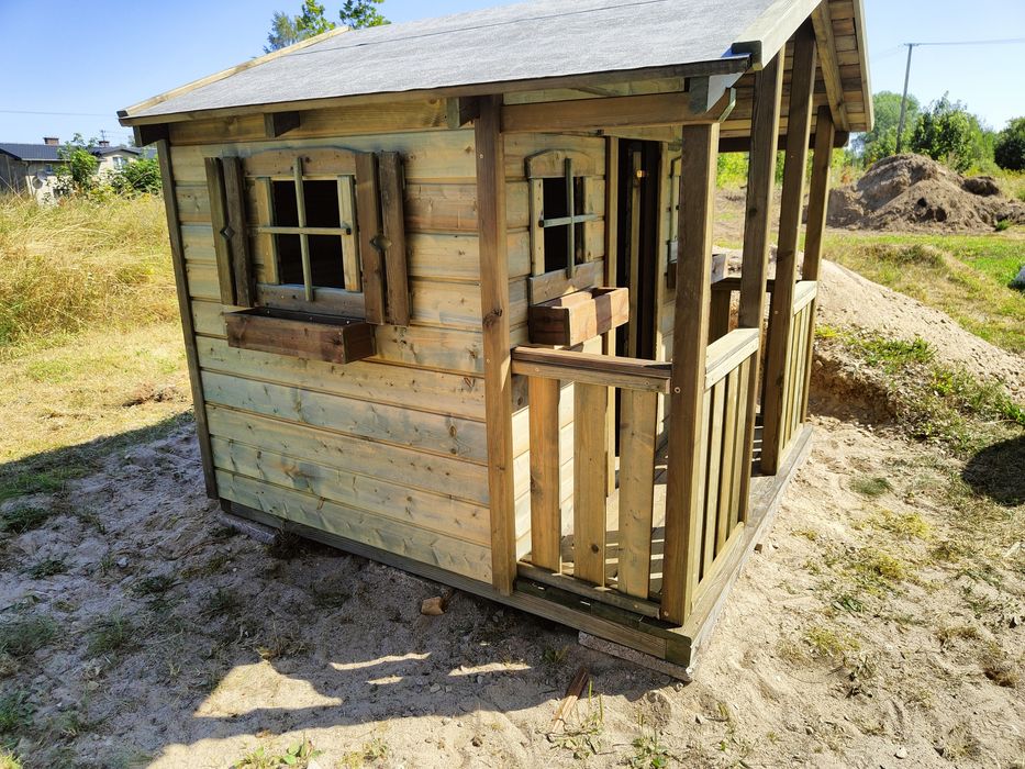 Domek dla dzieci huśtawka huśtawki