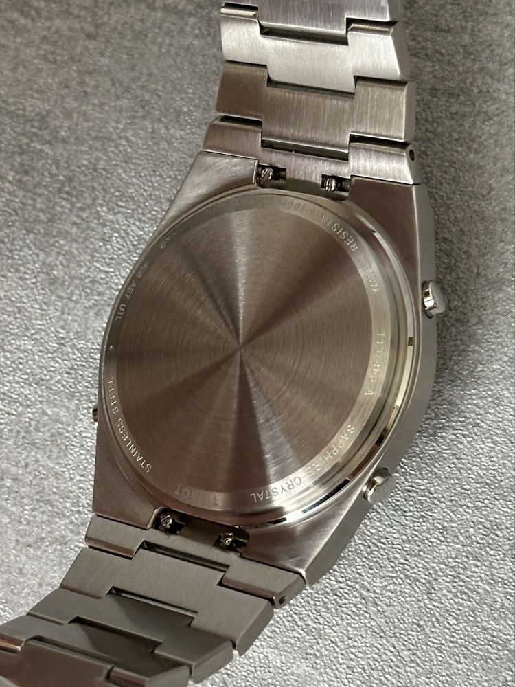Чоловічий годинник TISSOT PRX DIGITAL T137.463.11.030.00 тисо электрон