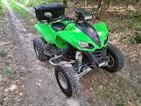 Kawasaki KFX 700 zarejestrowany