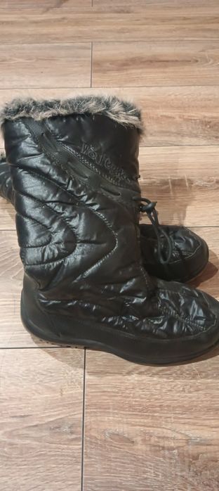 Śniegowce damskie stan bardzo dobry bardzo ciepłe rozm 38