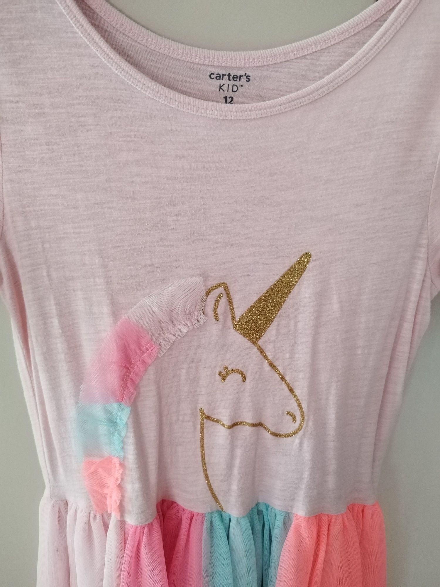 Sukienka Carter's unicorn 12 lat