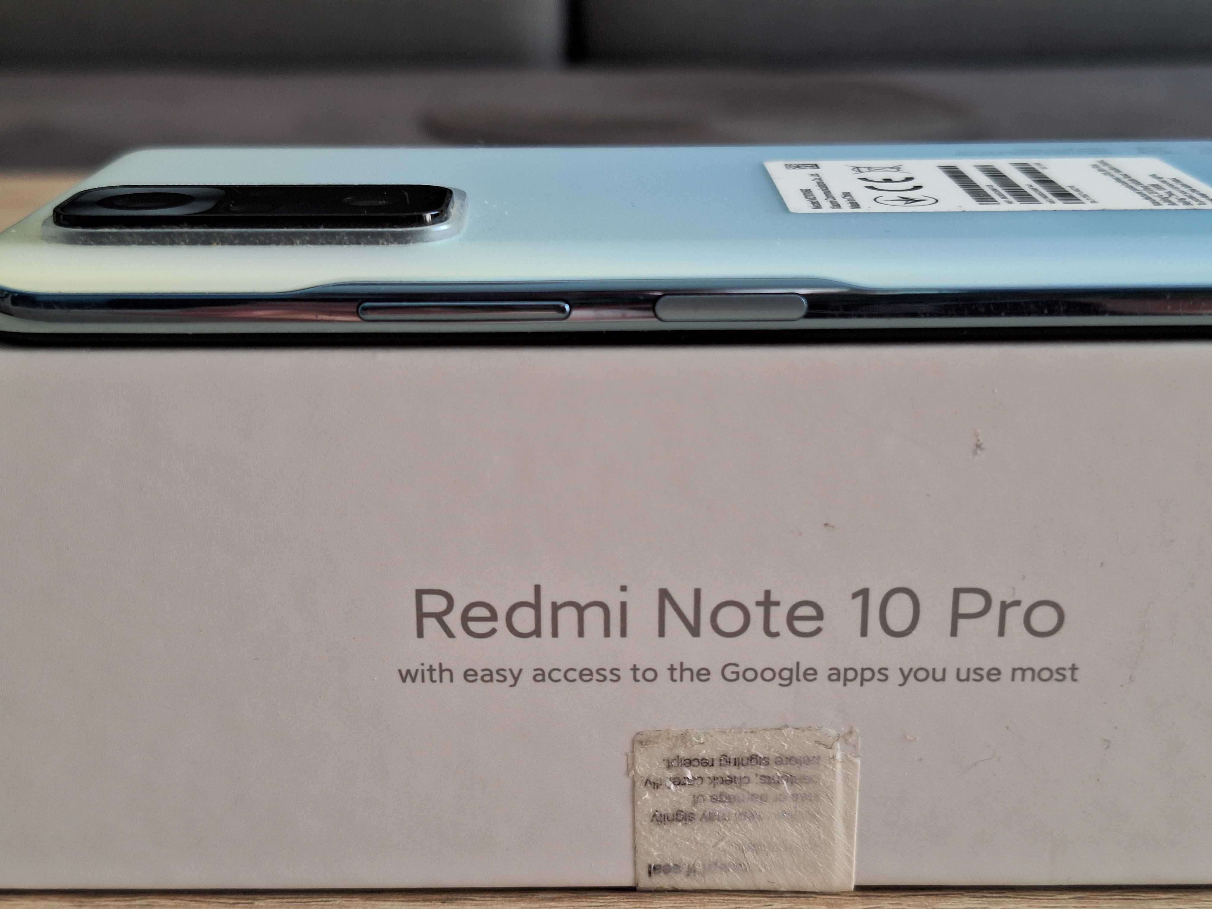 XIAOMI Redmi Note 10 Pro Glacier Blue + ładowarka