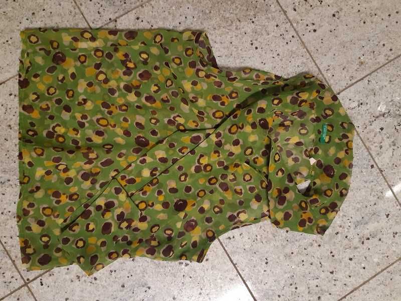 Wiązana pod szyją bluzka bez ramion United Colors of Benetton, XS