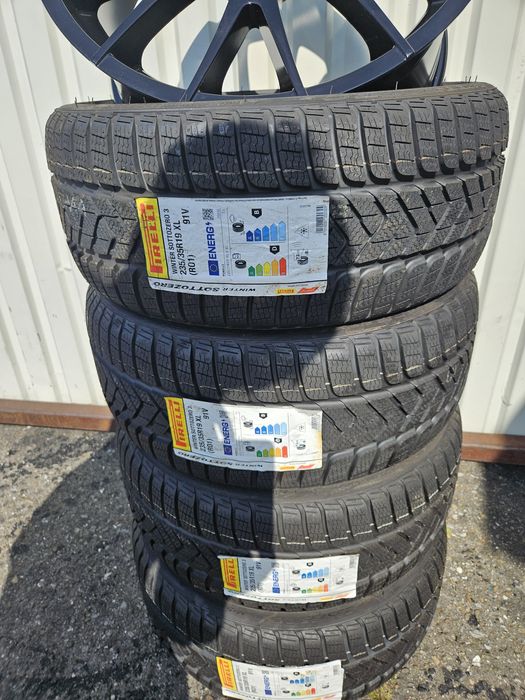 Koła zimowe 5x112 235/35/19 pirellli seat leon cupra