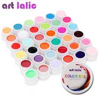 conjunto de 36 potes de paint gel novos