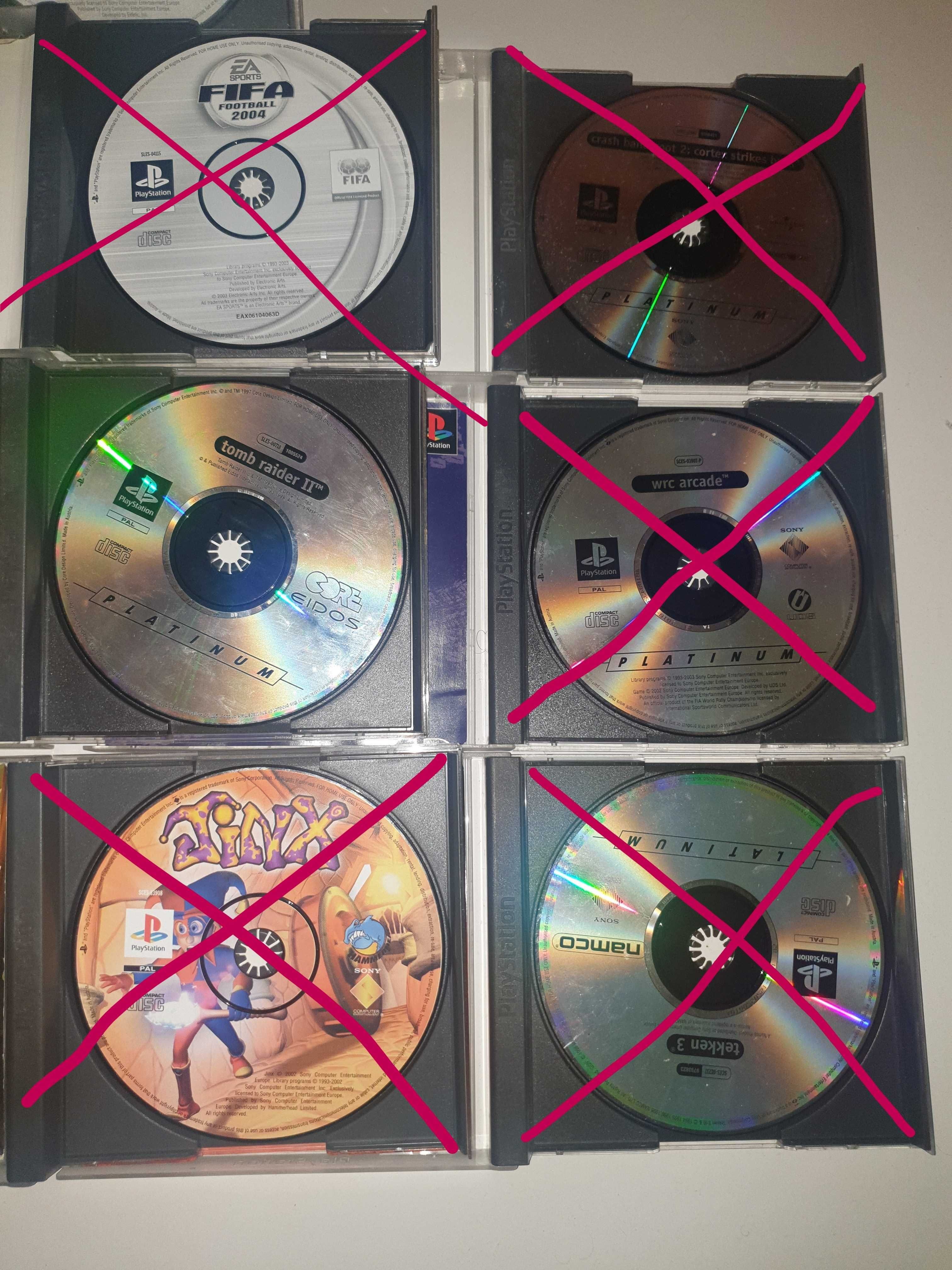 Gry PS1 PlayStation 1 Tomb Raider 2, Bond 007, Syphon Filter 2