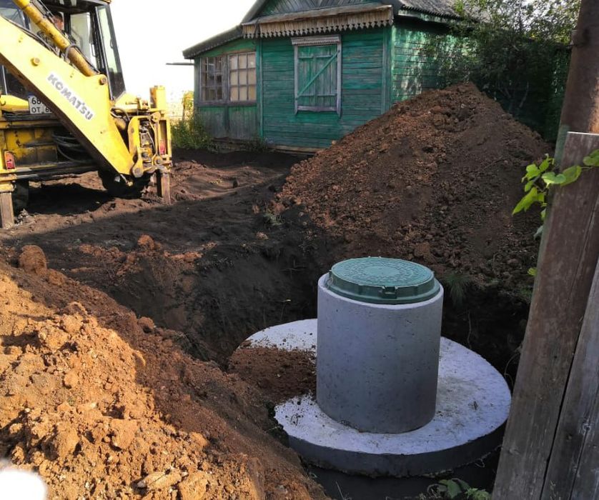 Септик із бетонних кілець - PP(20) каналізація без проблем