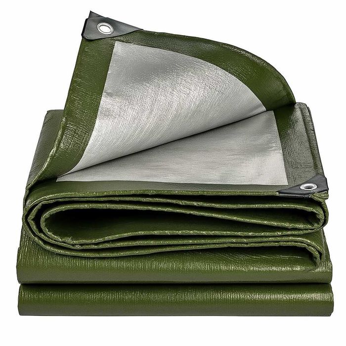 PLANDEKA 3x5 m 130g WODOODPORNA MROZOODPORNA płachta ochronna brezent