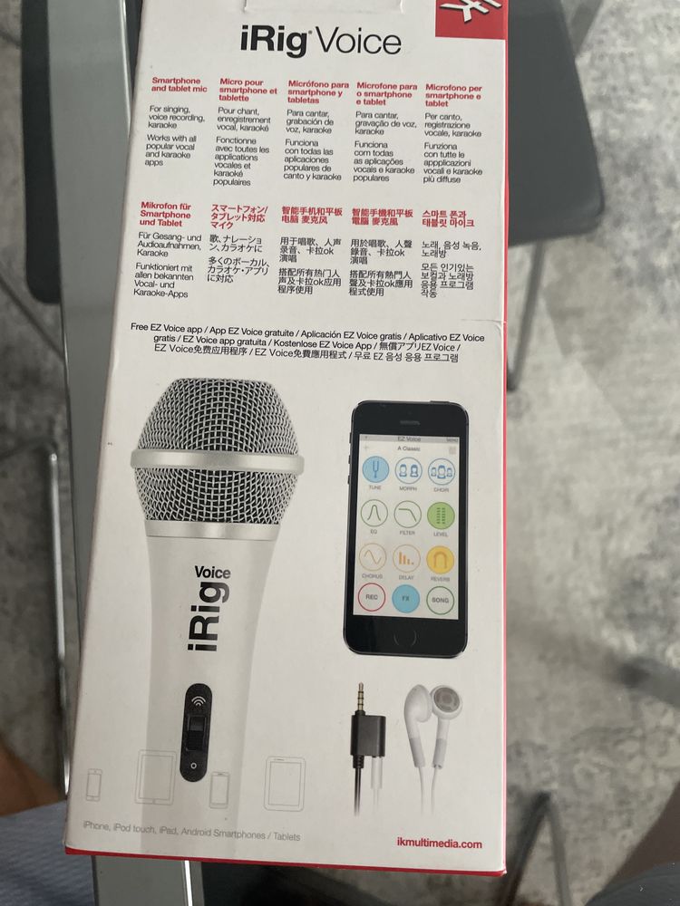 Irig Voice para smartphone/tablet