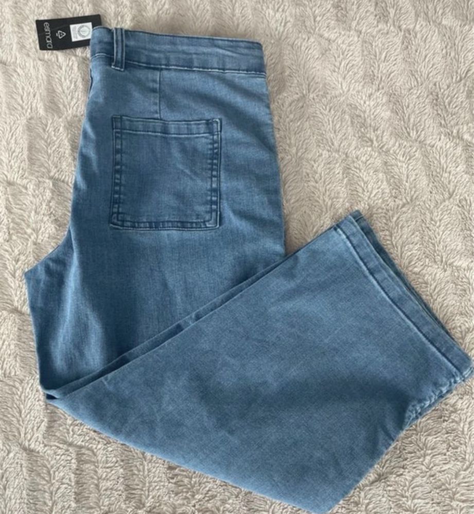 Spodnie Jeansy damskie 7/8 Esmara 38