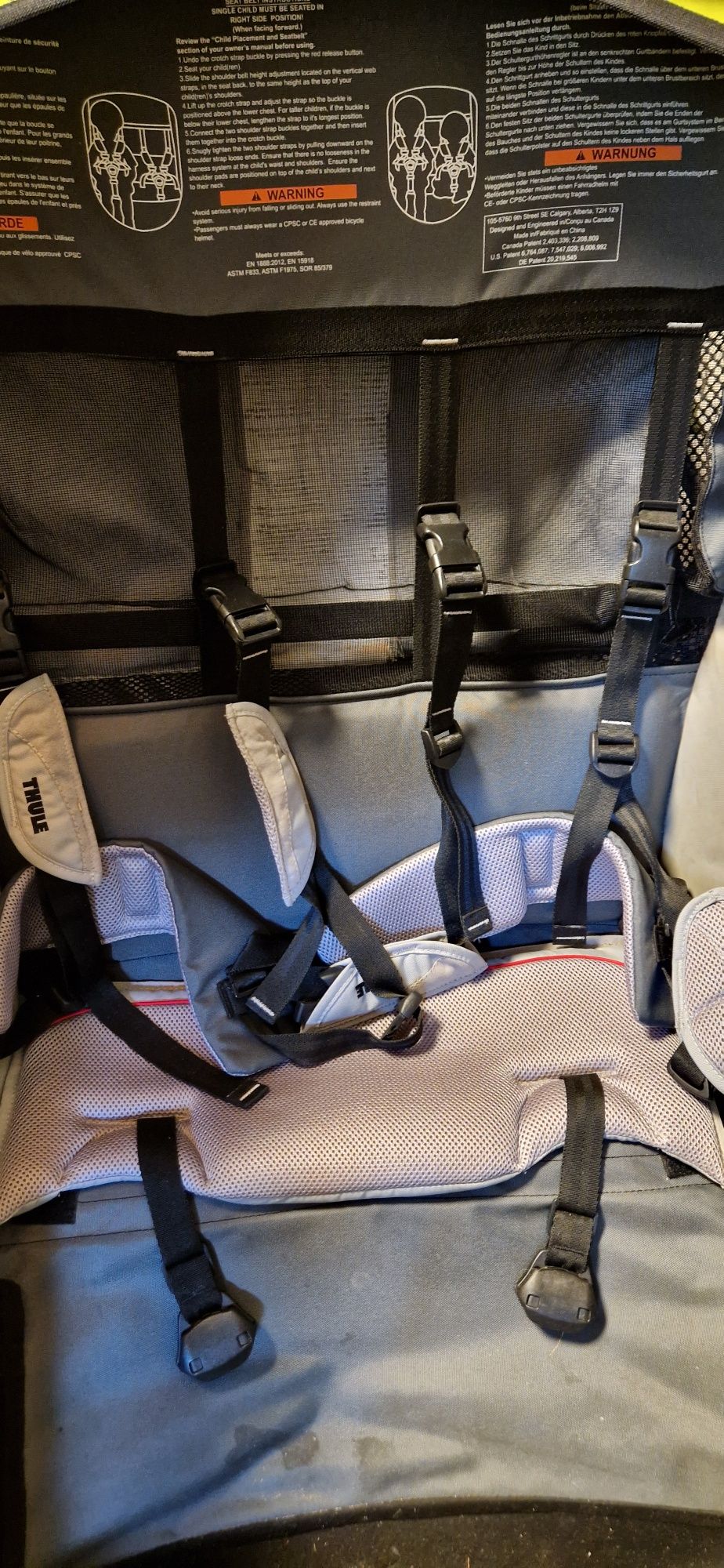 Thule chariot 2 . Przyczepka rowerowa s osobowa. Zielona