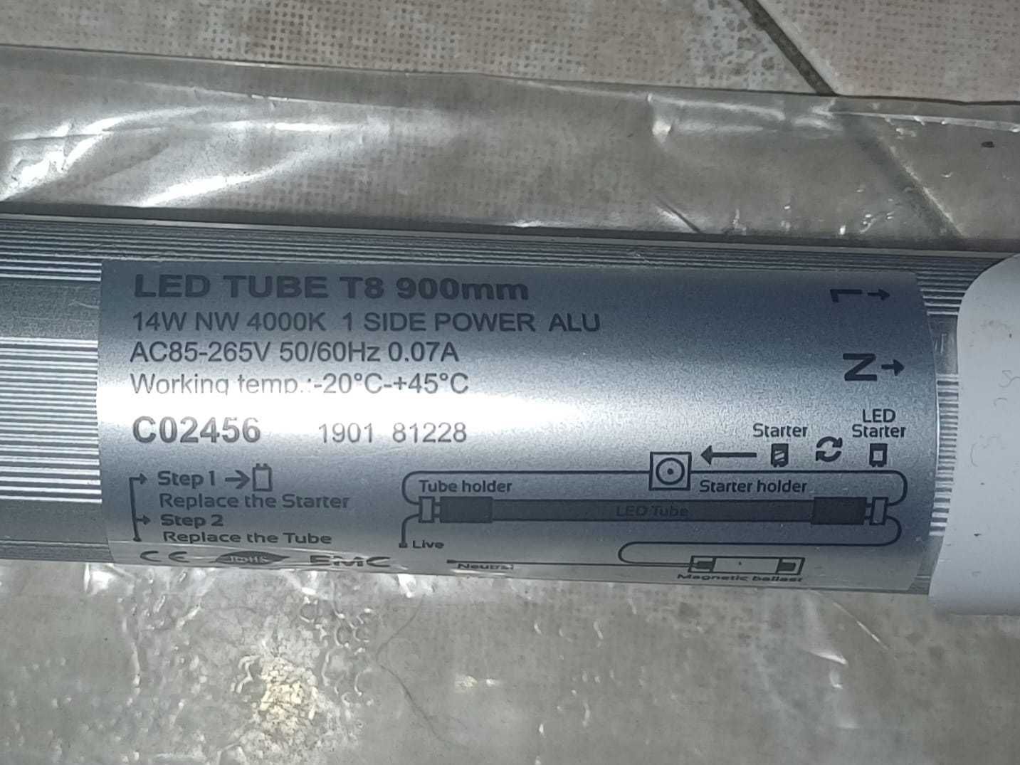 16 Lampadas T8 led tubo 90cm