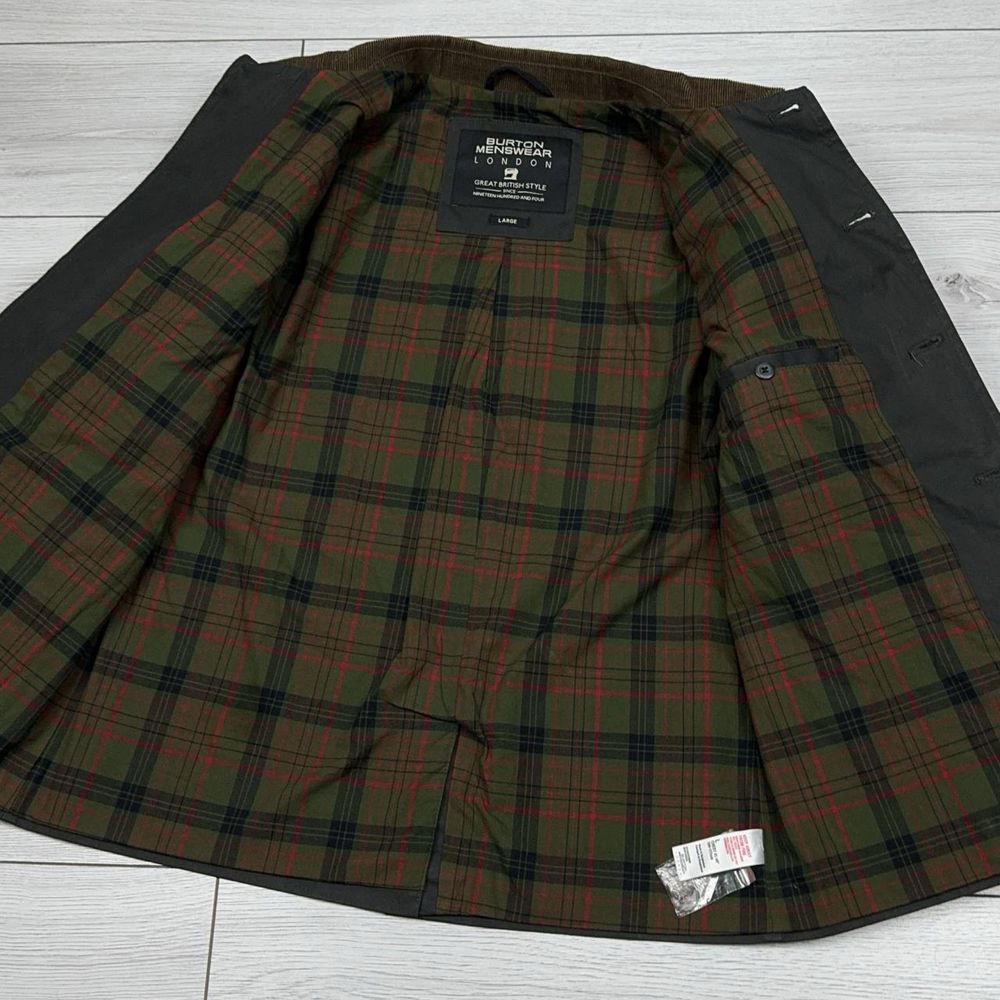 Куртка Burton Wax Jacket піджак пиджак пальто рубашка плащ дождевик