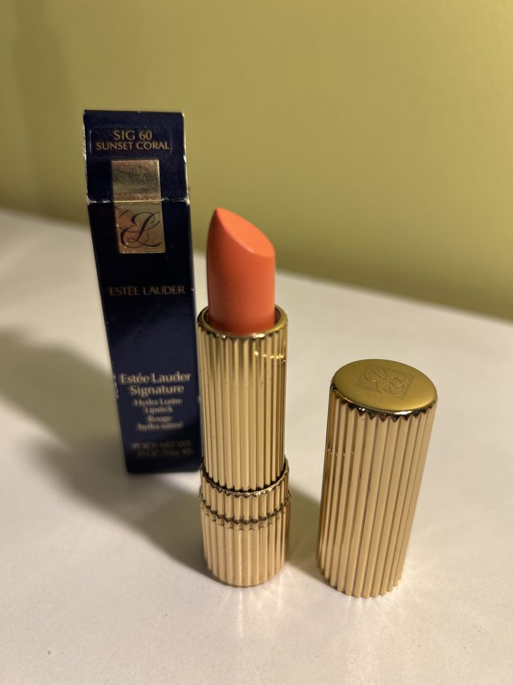 Estee Lauder Signature lipstick 60 sunset coral- pomadka szminka