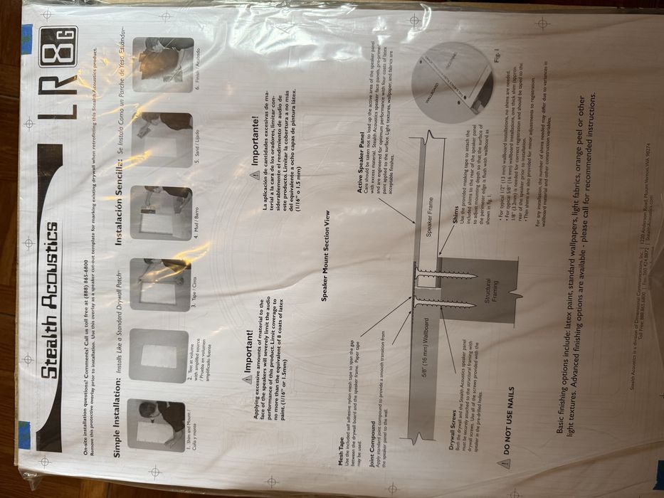 Glosnik podtynkowy dwu-drożny