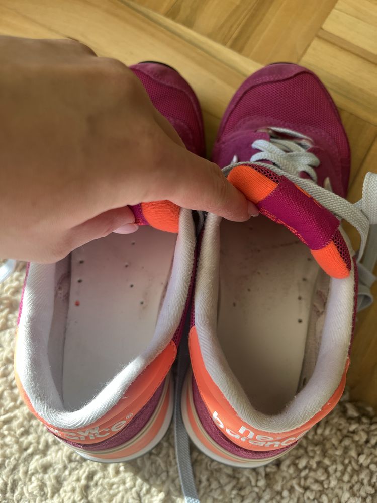 New balance 574 różowe rozmiar 38 stan bardzo dobry sportowe buty
