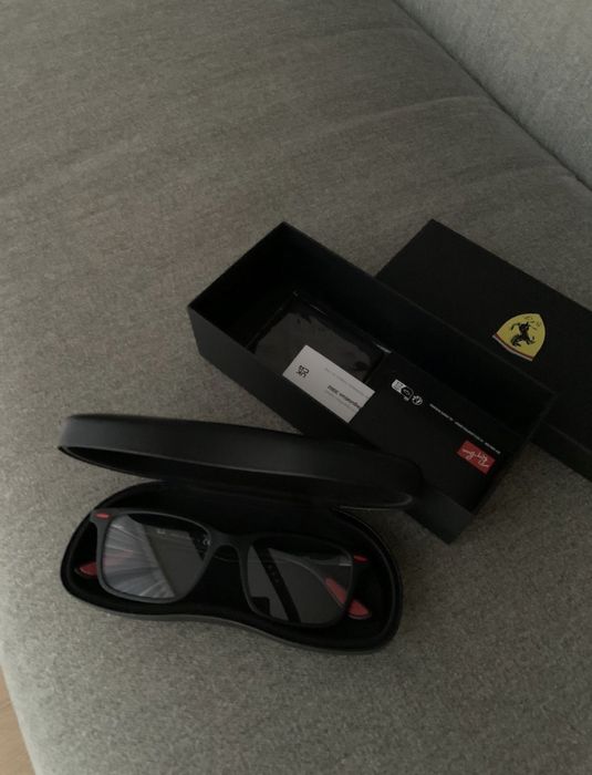 Оправа Ray-Ban RB7144M Scuderia FERRARI Collection black matt