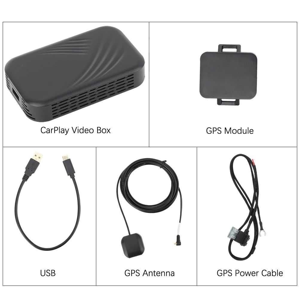 4 + 32G Apple Carplay AI BOX Автомобильная ТВ-приставка