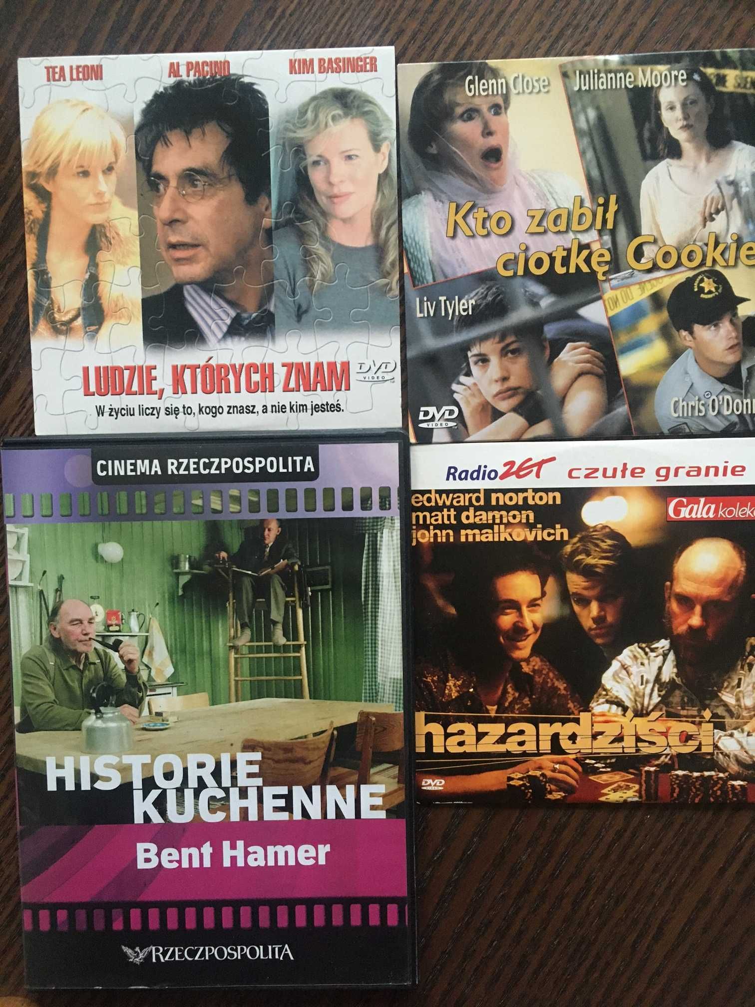 Zestaw płyt DVD: Kto zabił ciotkę Cookie?, Historie kuchenne i in.