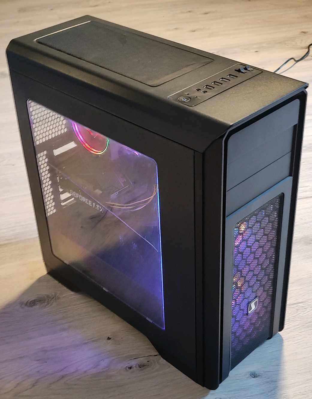 Komputer RTX3060/Ryzen 5/16GB DDR4/SSD/RGB GRY, DLSS 3