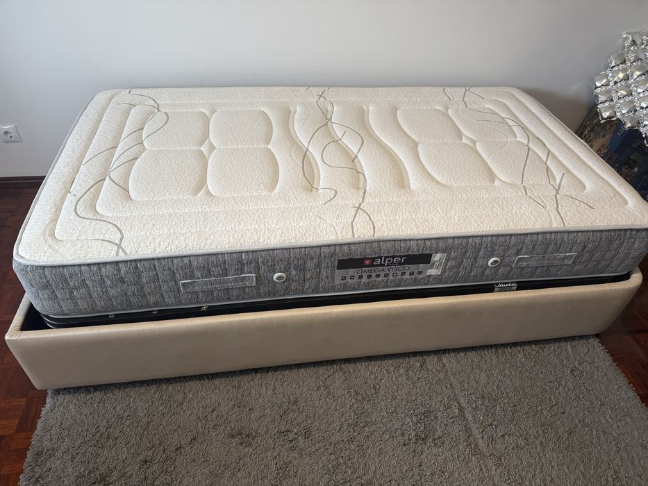 Cama de solteiro + colchão