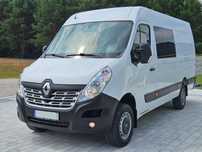 Renault MASTER L4H2 4x4 Brygadowy 46tyś km SalonPL  !!! Napęd 4X4 !!! Salon Polska L4H2 46tyś km FV23% Brygadowy 6-os.