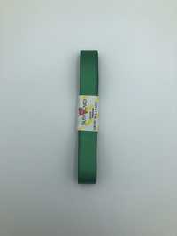 Wstążka ozdobna zielona szer. 1,5 cm
