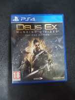 Deus Ex: Mankind Divided PS4 Polskie napisy są w grze pęknięte pudełko