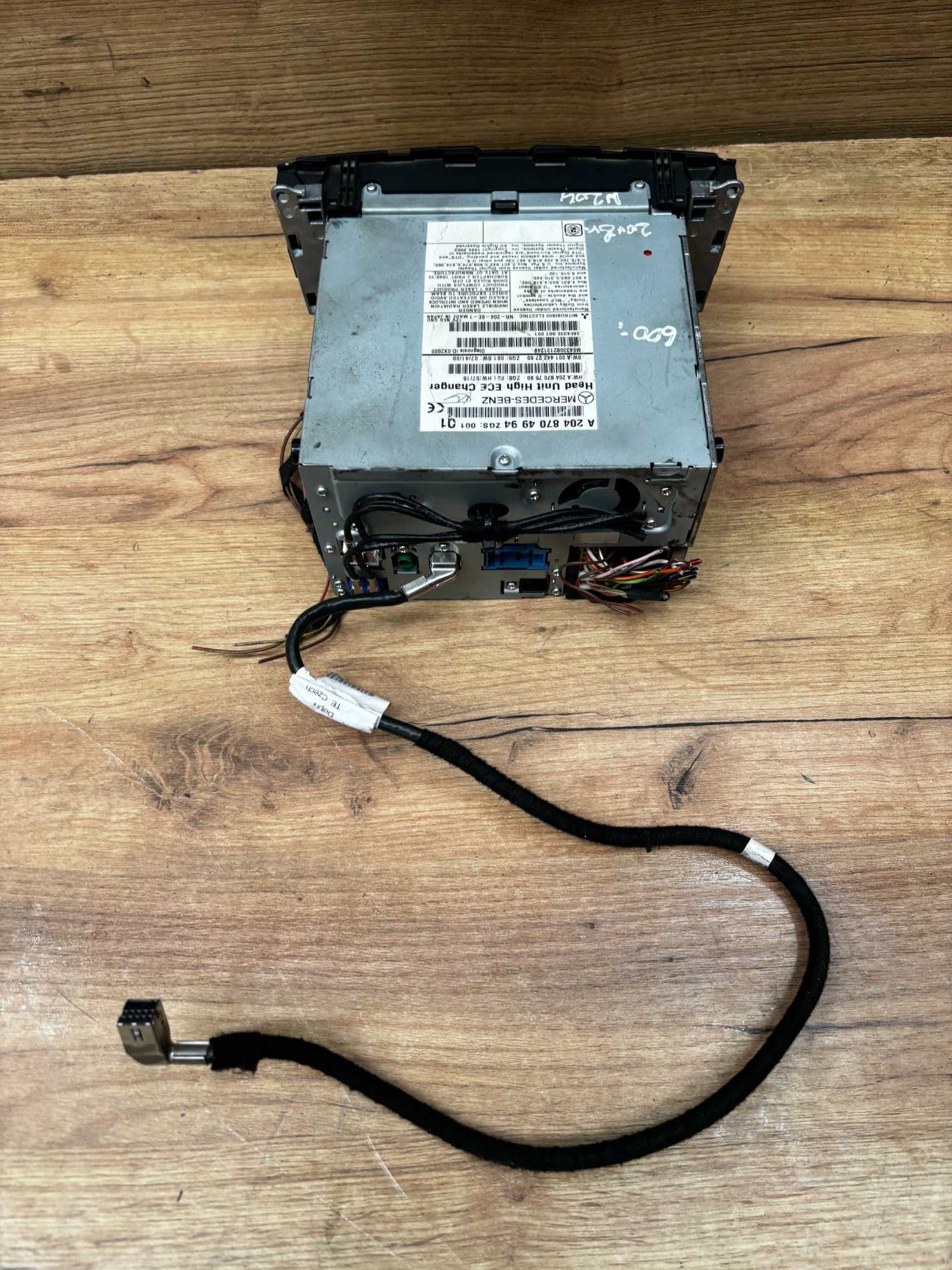 Radio Mercedes W204 08r