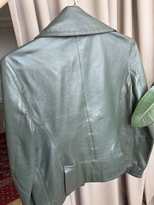 Куртка-пиджак, Adamo, кожа, Италия, размер 38