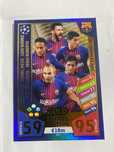 Carta MATCH ATTAX Barcelona 2017