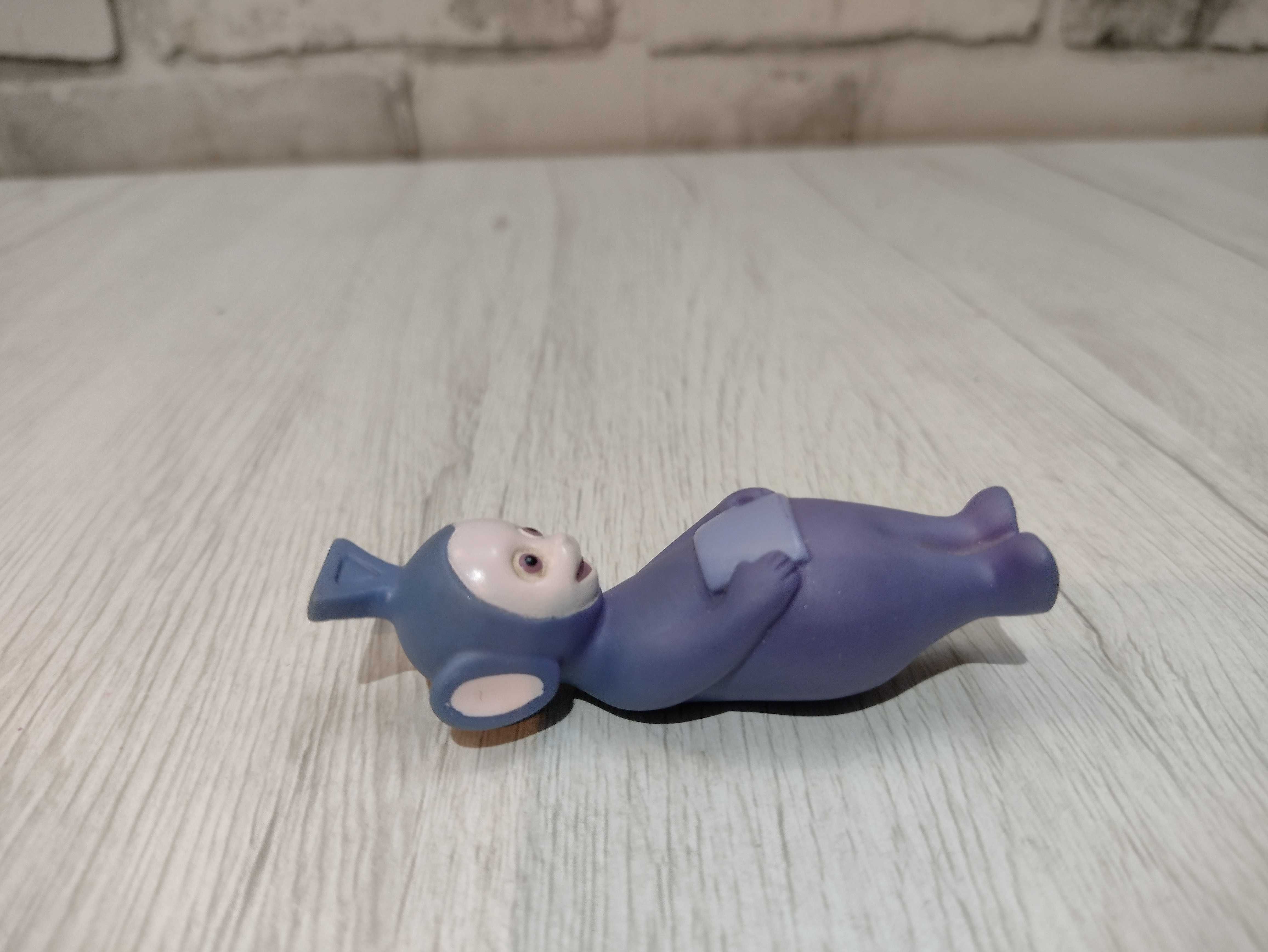 Teletubbies Teletubisie figurka Tinky-Winky fioletowy Teletubiś z gumy
