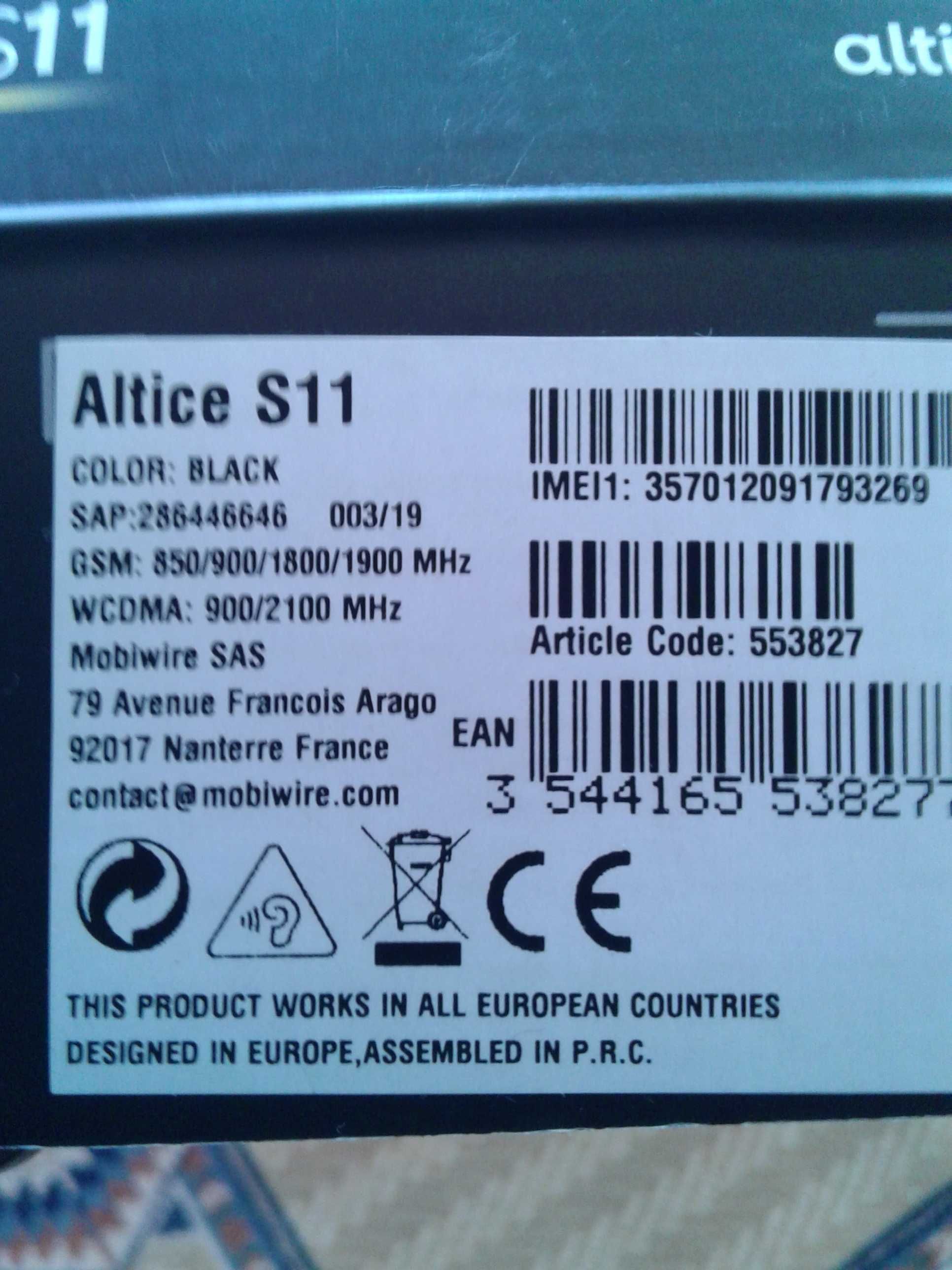 Telemóvel Altice S11