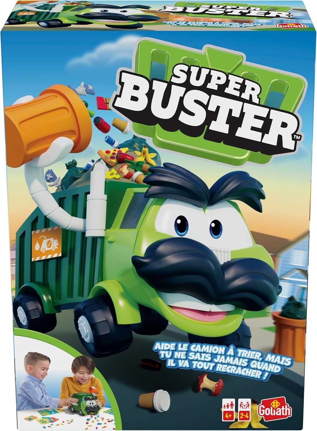 Gra zręcznościowa Wesoła Śmieciarka Goliath Games Super Buster C330