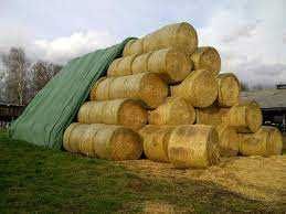 Fliz plandeka włóknina do okrywania słomy siana ochrona stogu