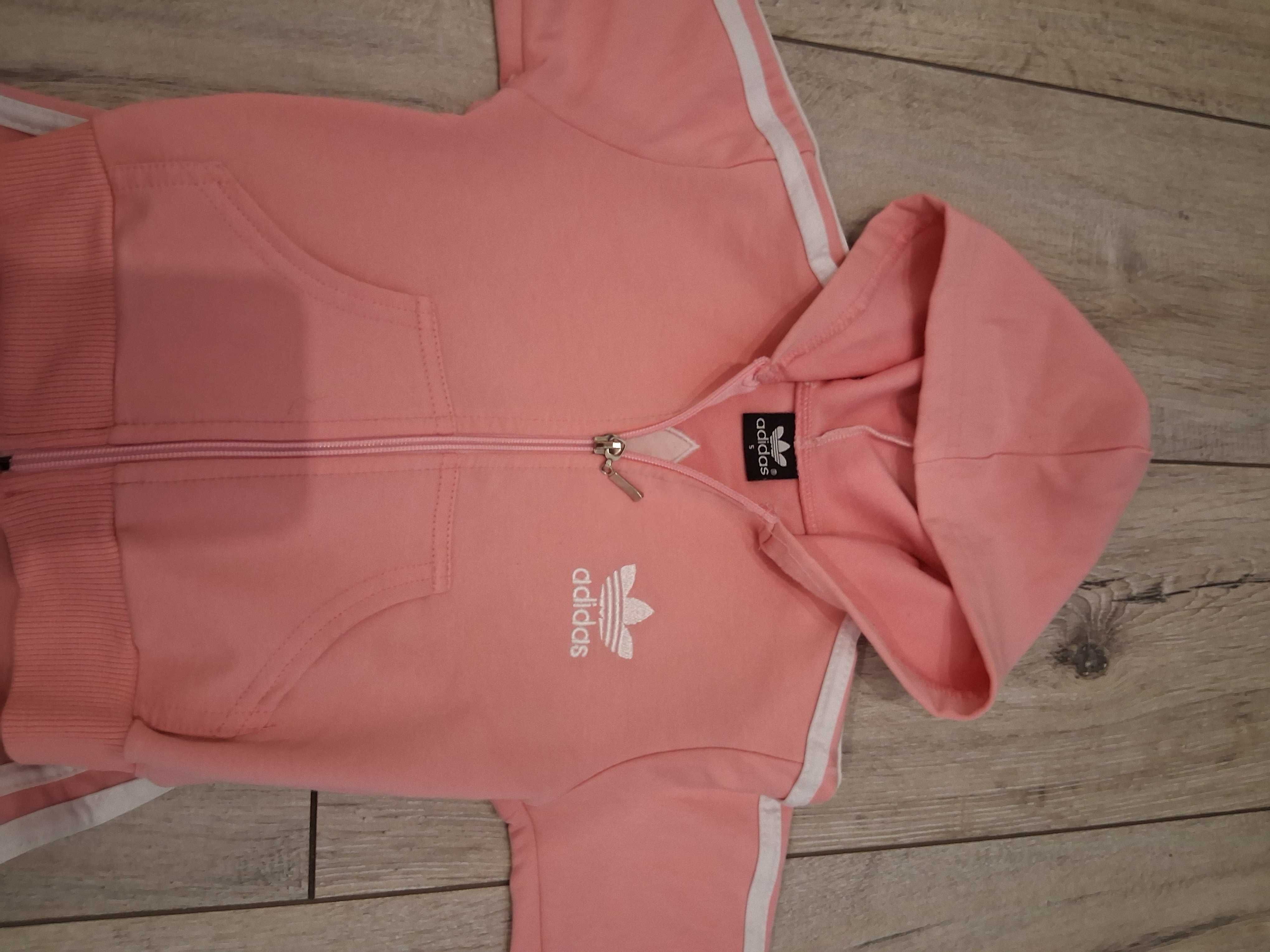 Dres adidas śliczny róż 86/92