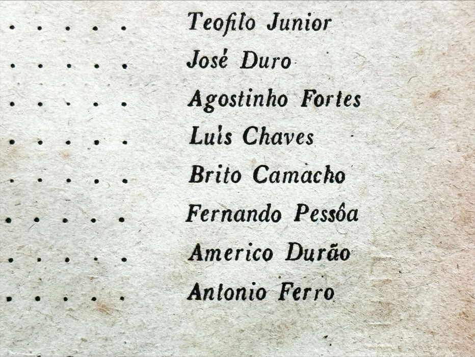 Fernando Pessoa - 1916 - “Ceifeira” - Revista Terra Nossa