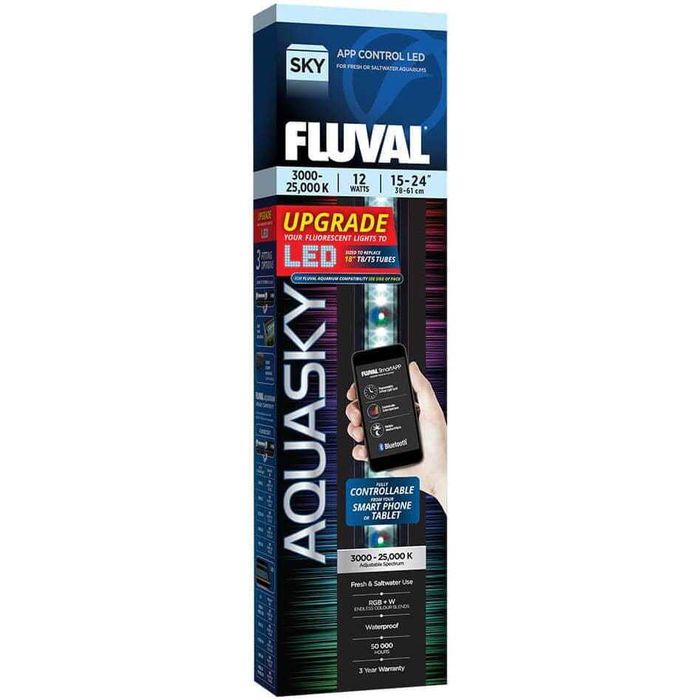 Fluval LED AquaSkay 12W 38cm - CZYSZCZENIE MAGAZYNÓW - oświetlenie