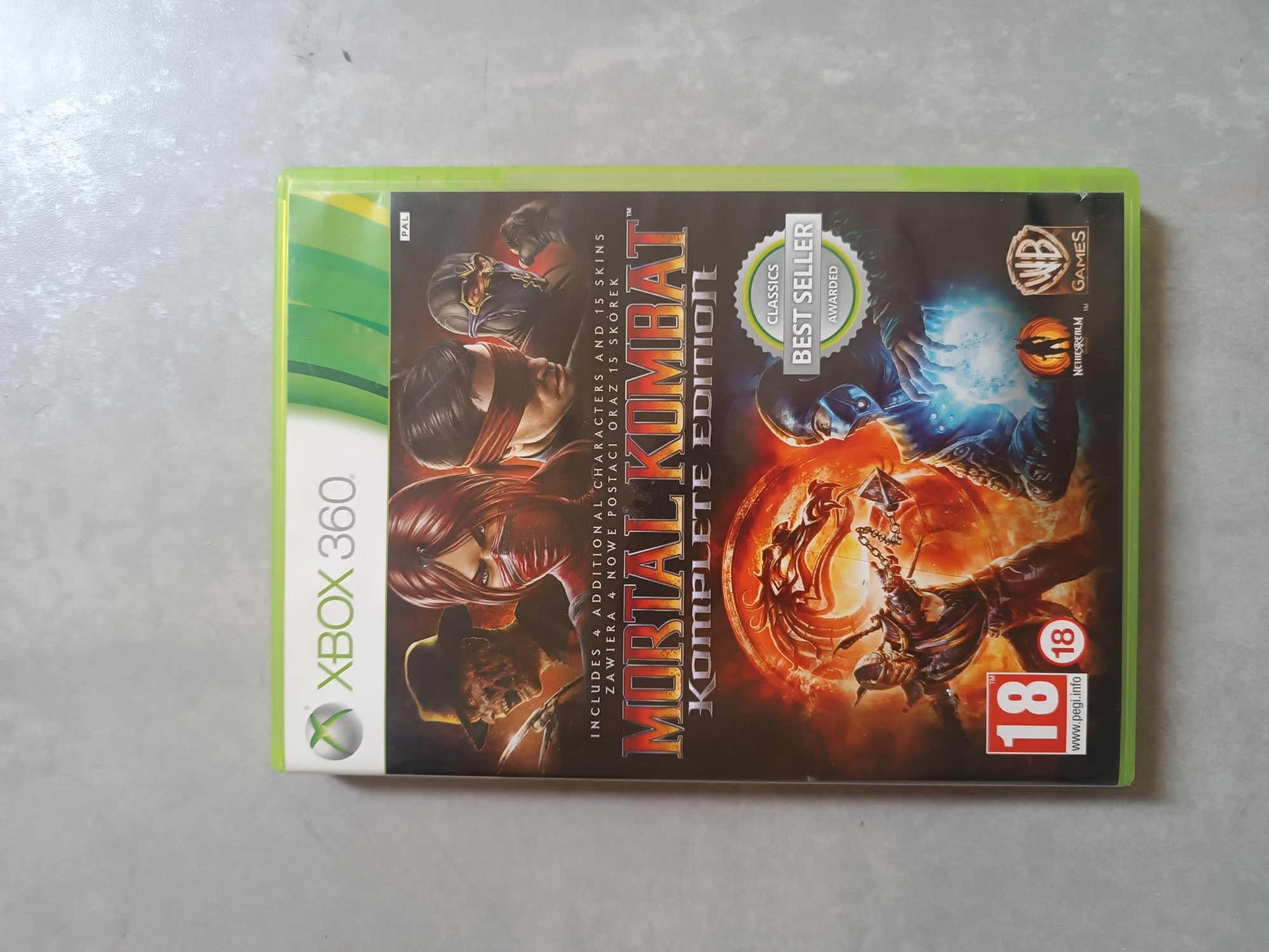 Sprzedam mortal kombat na Xbox 360