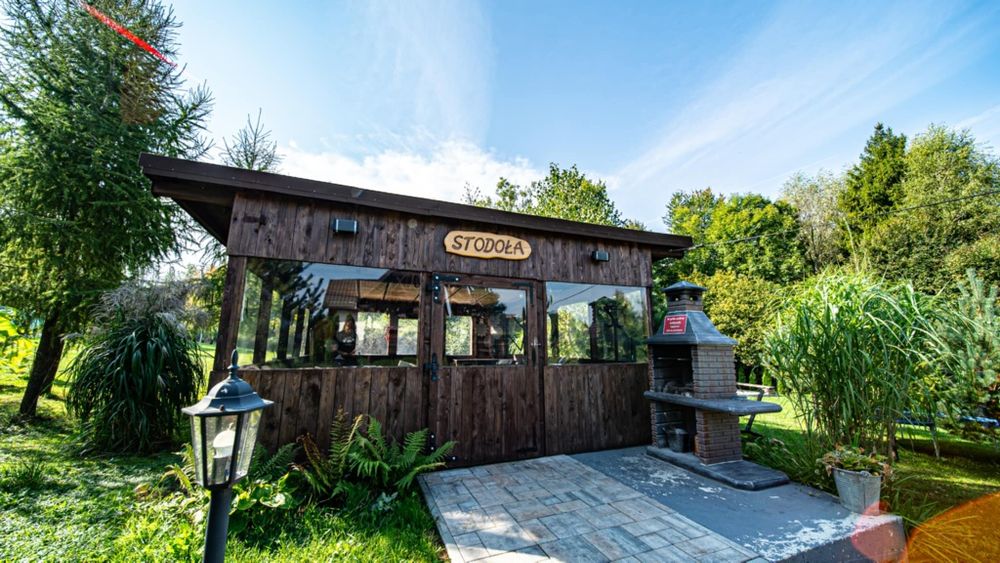 Wakacje  Domek w Zaciszu Harklowa letniskowy sauna, jacuz, basen