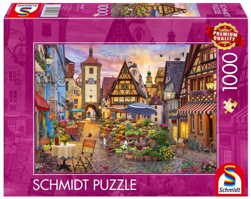 Puzzle 1000 Rothenburg Ob Der Tauber, Bawaria