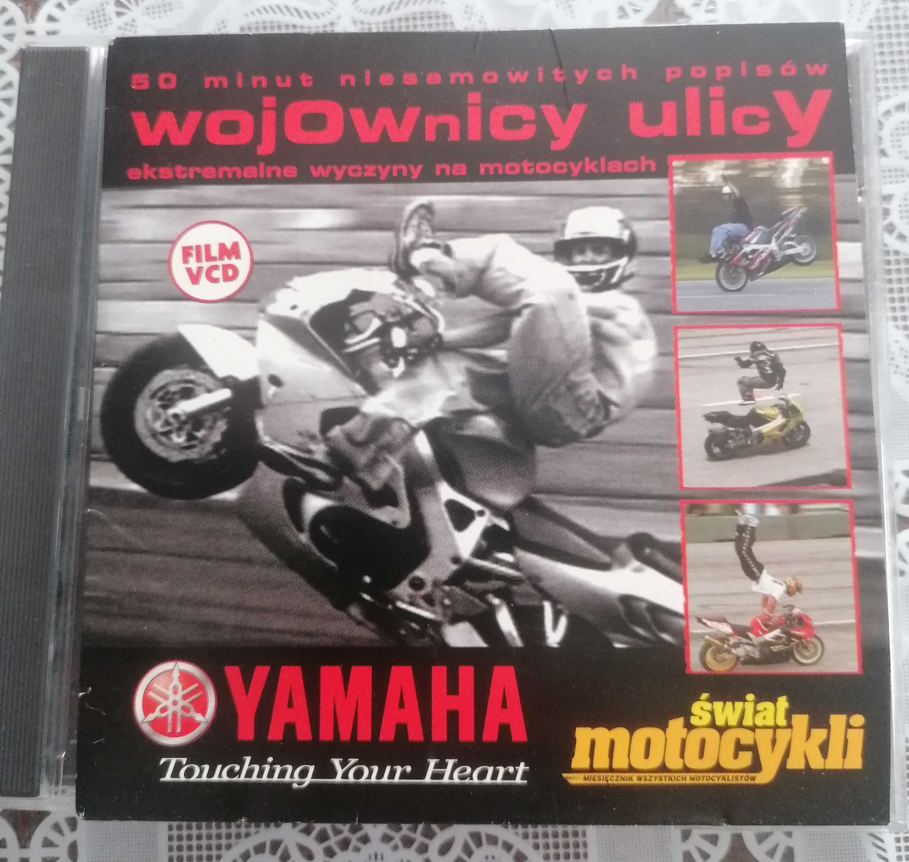 Płyta WOJOWNICY ULICY ekstremalne pokazy na motocyklach FILM DVD
