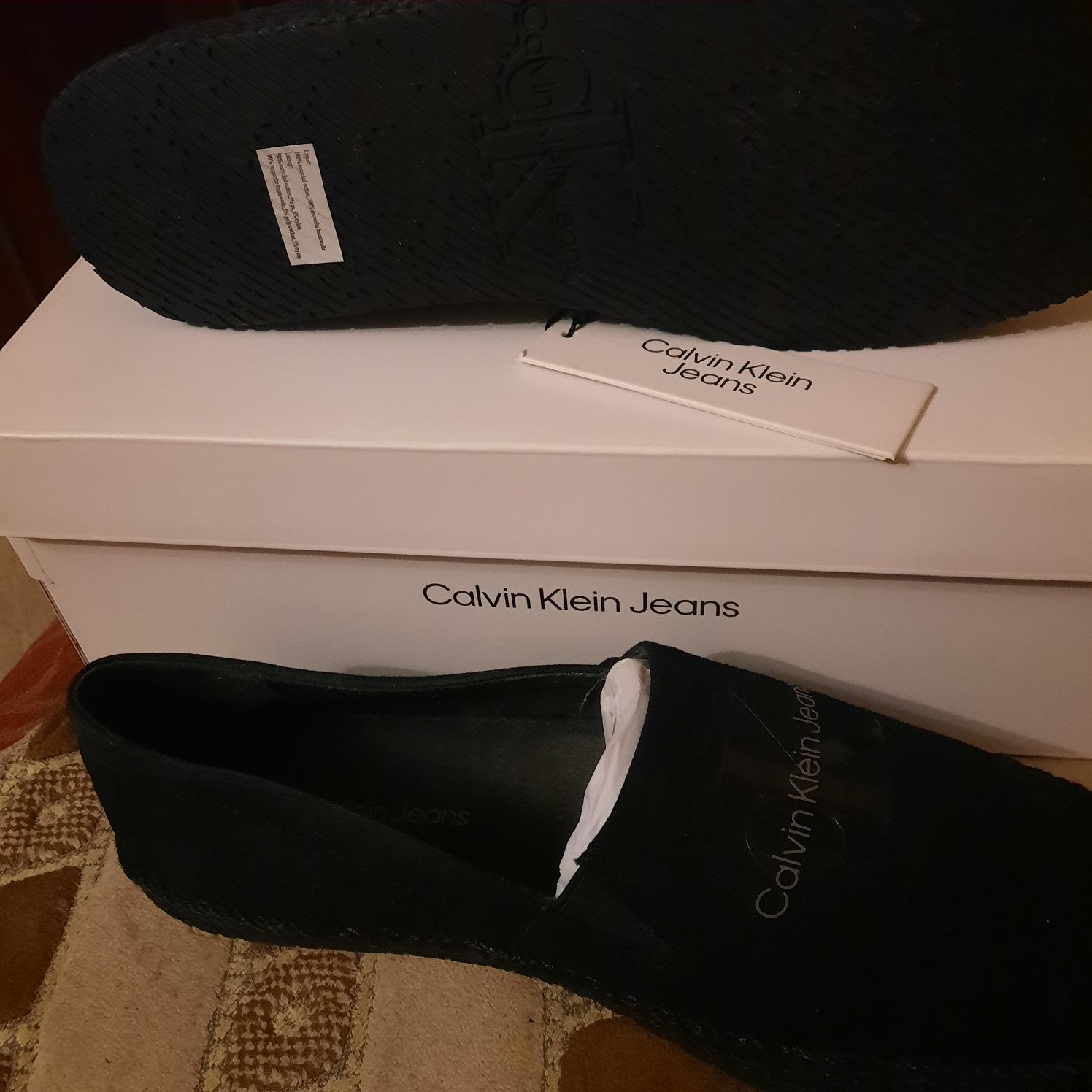 Слипоны,мокасины,кеды calvin klein, 43