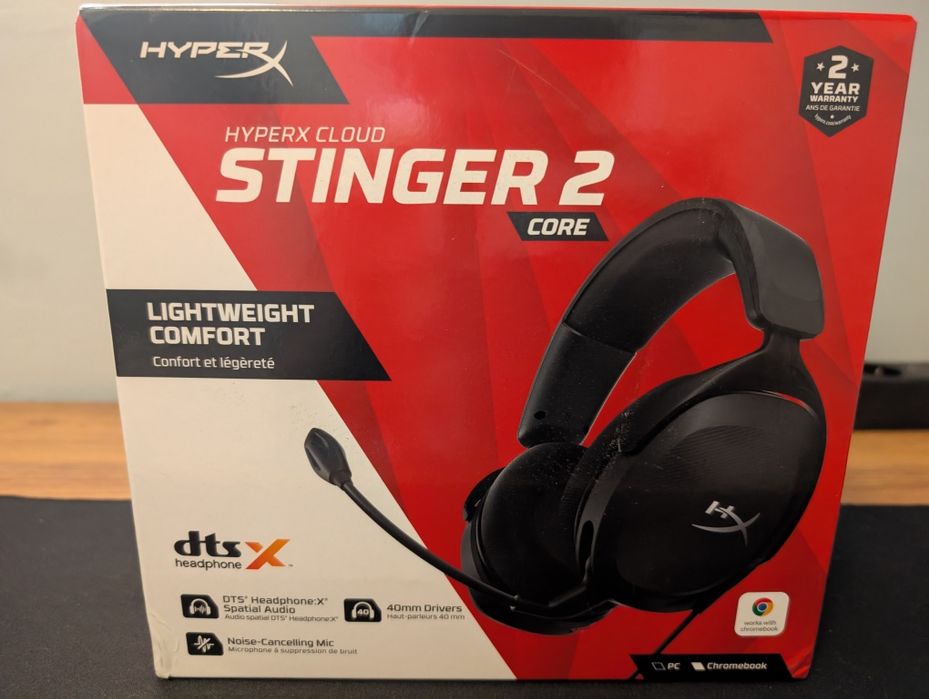 Portátil HP + Headset + Acessórios.