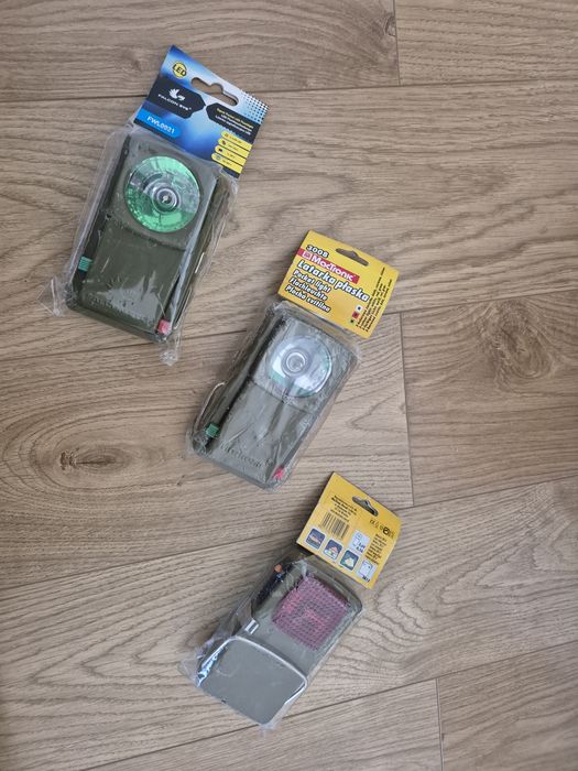 Latarka zielona płaska