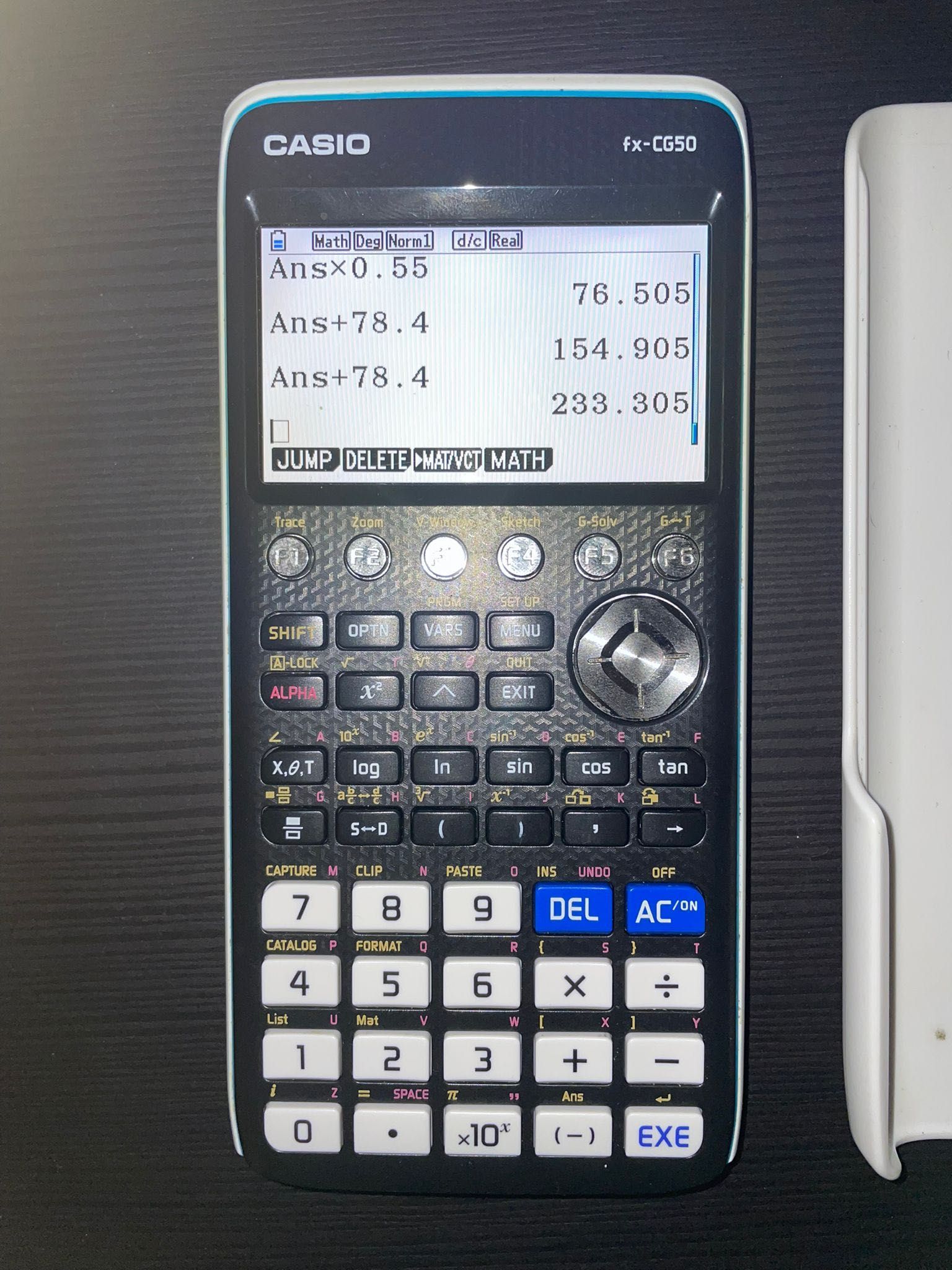 Calculadora Gráfica Casio fx-CG50