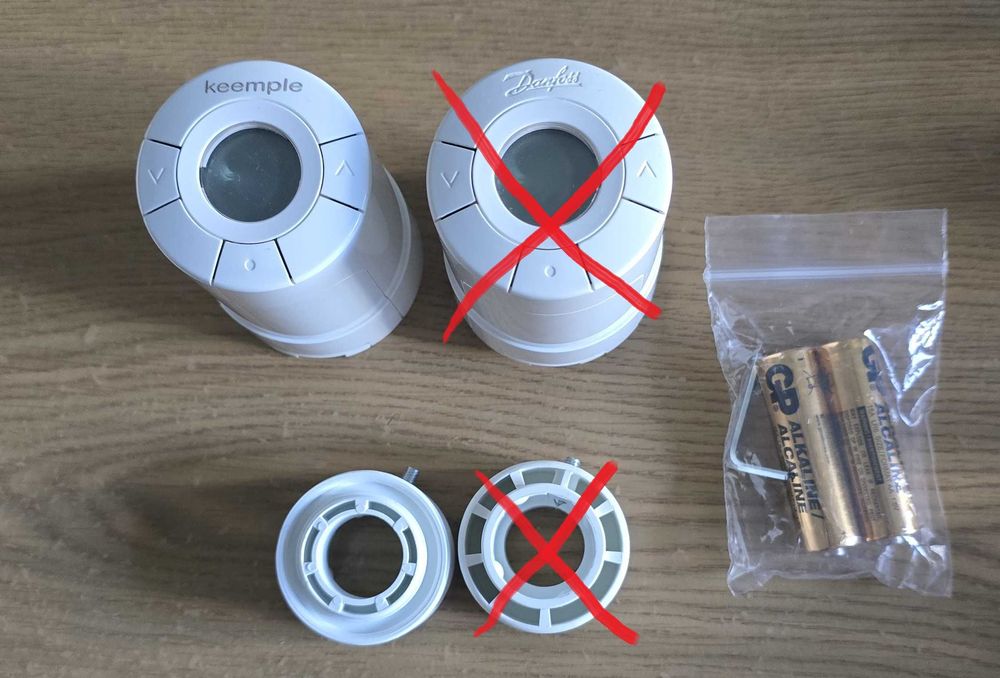 Danfoss termostat - Z-Wave